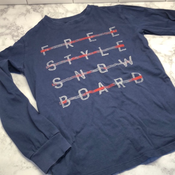 Gap Boys Freestyle Snowboard LS Shirt - Picture 1 of 7
